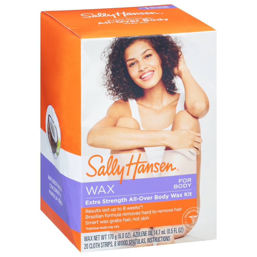 Sally Hansen Extra Strength All-Over Body Wax Kit