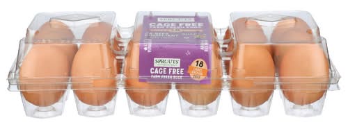 Sprouts Large Cage Free Grade A Brown Eggs