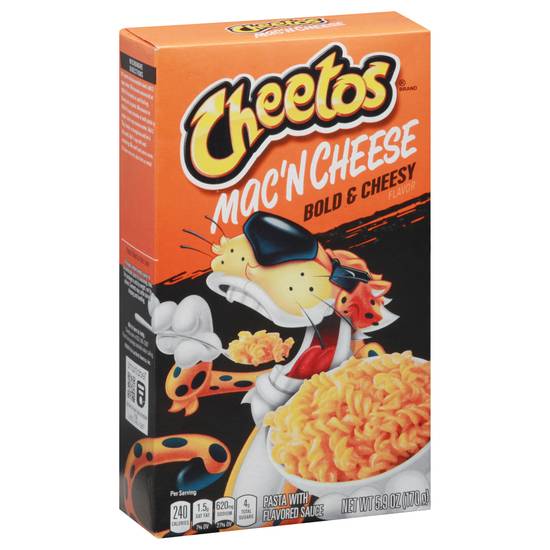 Cheetos Bold & Cheesy Mac 'N Cheese With Flavored Sauce