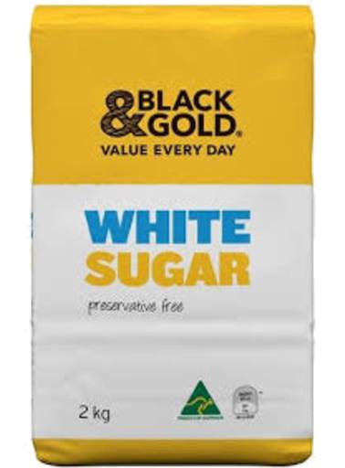 Black & Gold Australian White Sugar (2kg)