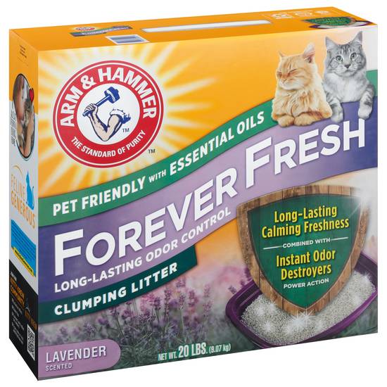 Arm & Hammer Forever Fresh Lavender Scented Clumping Litter