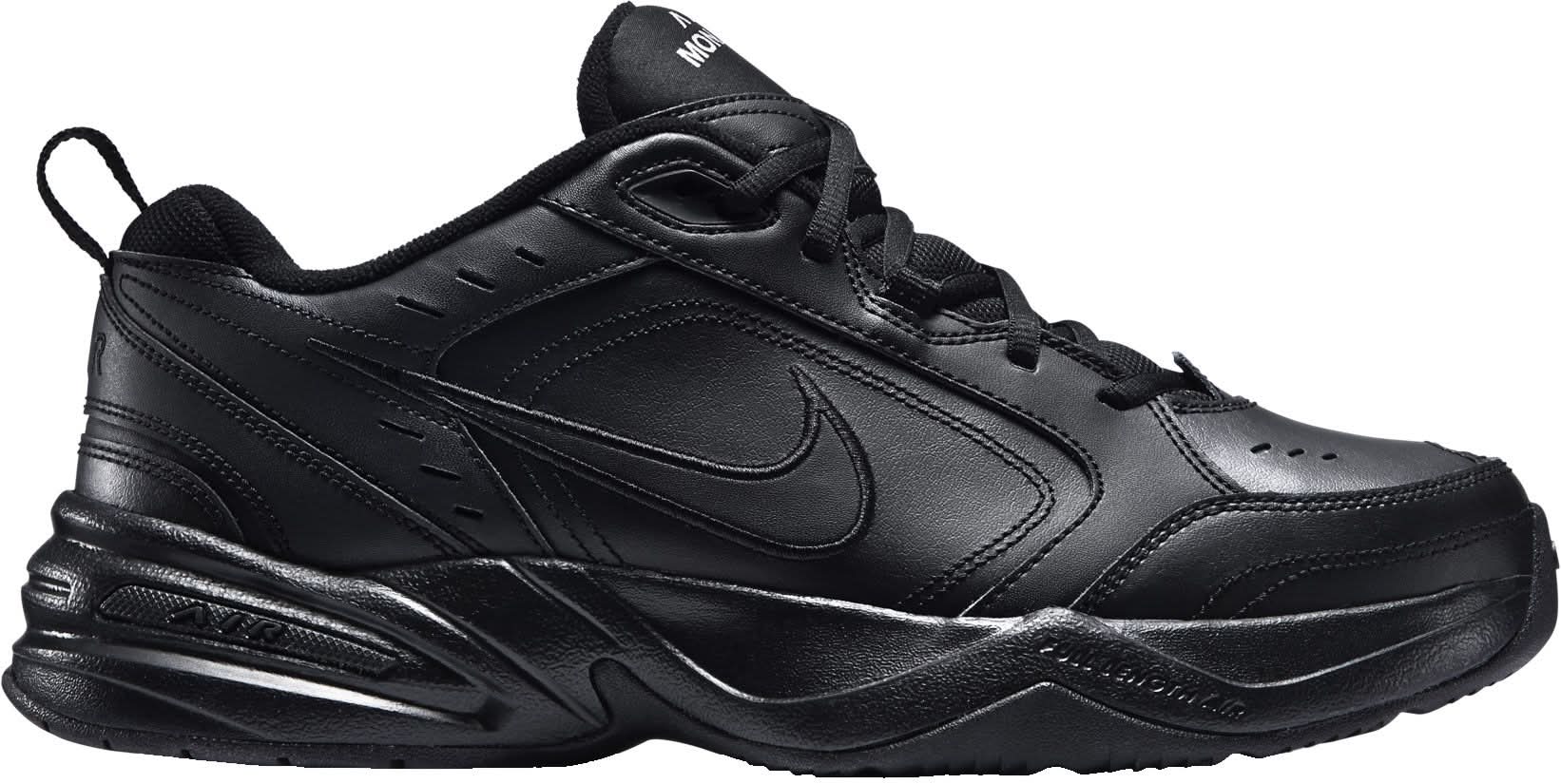 Nike Men's Air Monarch IV Training Shoe (Black/Black, 10.5)