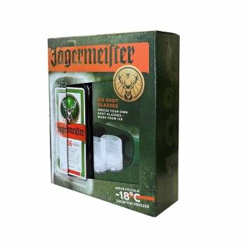 Licor Jägermeister 70 cl + molde de hielo