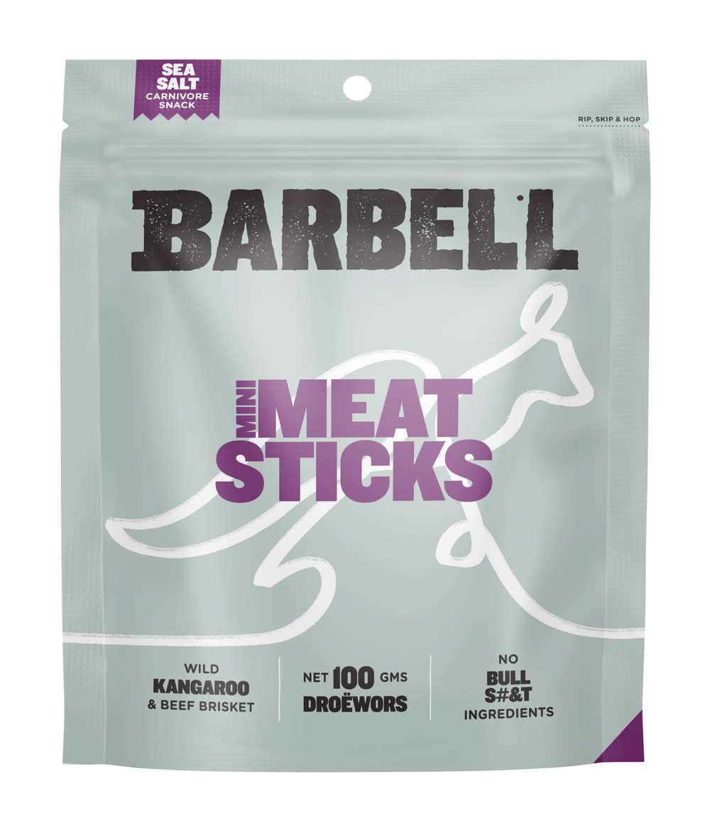 Barbell Meat Stick Sea Salt 100g