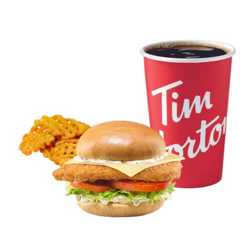 Ranch Meatless Chicken Sandwich Meal