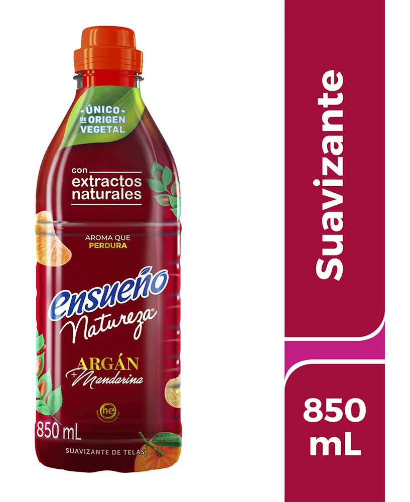 Ensueño · Suavizante natureza argan + mandarina (850 ml)