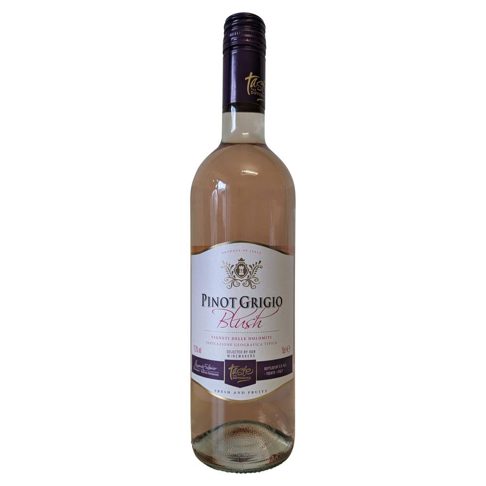 Sainsbury's Taste the Difference Pinot Grigio Dolomiti Blush Rose Wine (750ml)