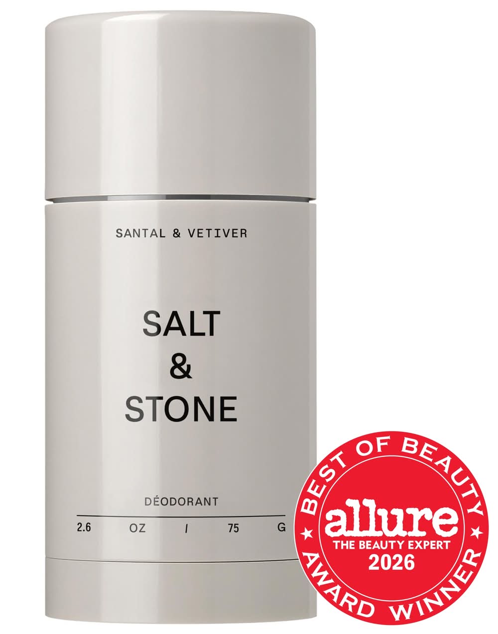Salt & Stone Santal & Vetiver Extra-Strength Aluminum-Free Deodorant 2.6 oz