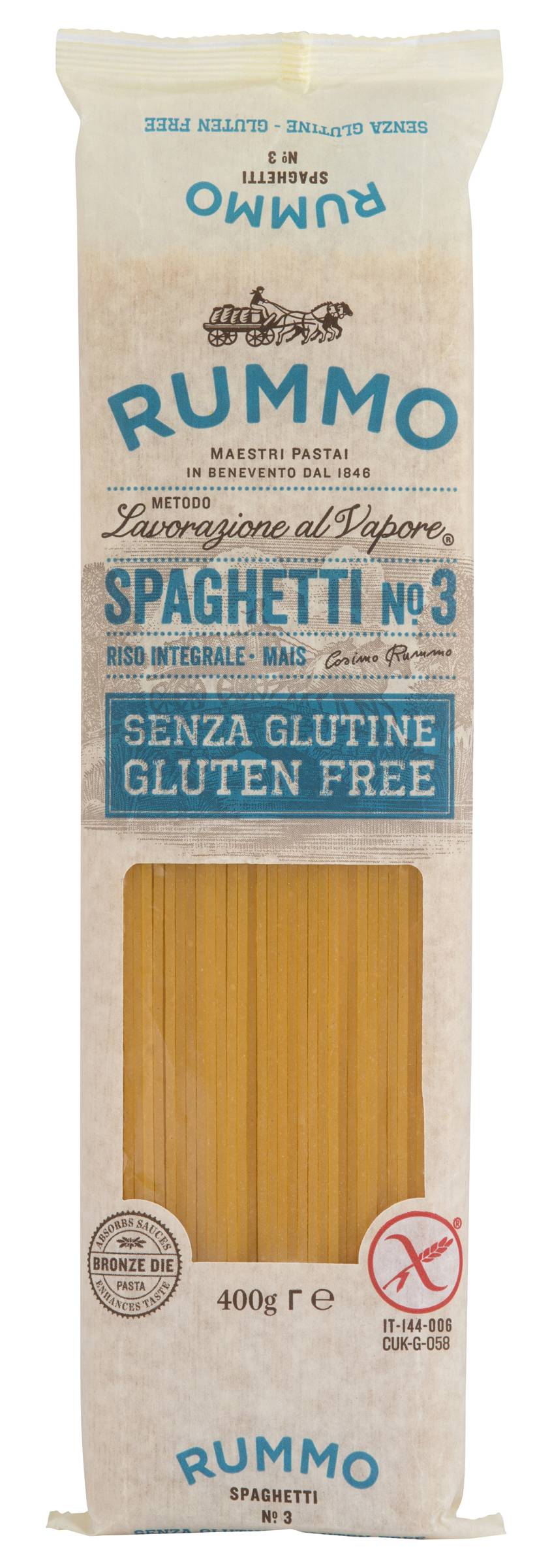 Rummo Gluten Free Spaghetti No 3 (400g)