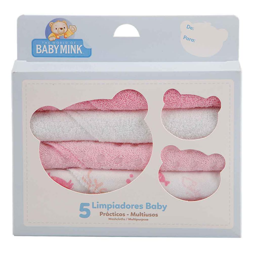 Baby Mink · Toallas faciales (5 un)