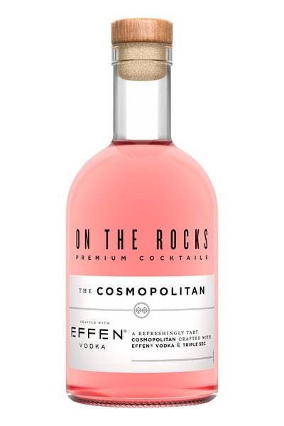 On The Rocks Effen Vodka The Cosmopolitan Cocktail 375ml Bottle