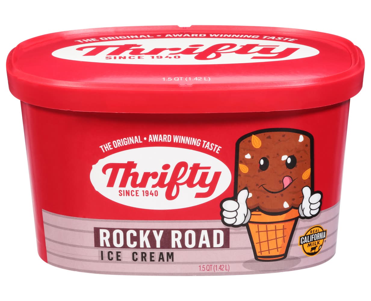 Thrifty Ice Cream, Rocky Road (1.42 L)