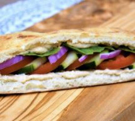 Garden Fresh Veggie & Hummus Sandiwch - Whole