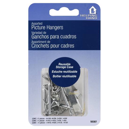 Helping Hand Assorted Picture Hangers (33 ct)