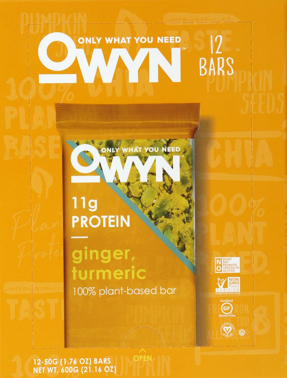 OWYN Only What You Need 100% Plant-Based Bar Delivery Near Me