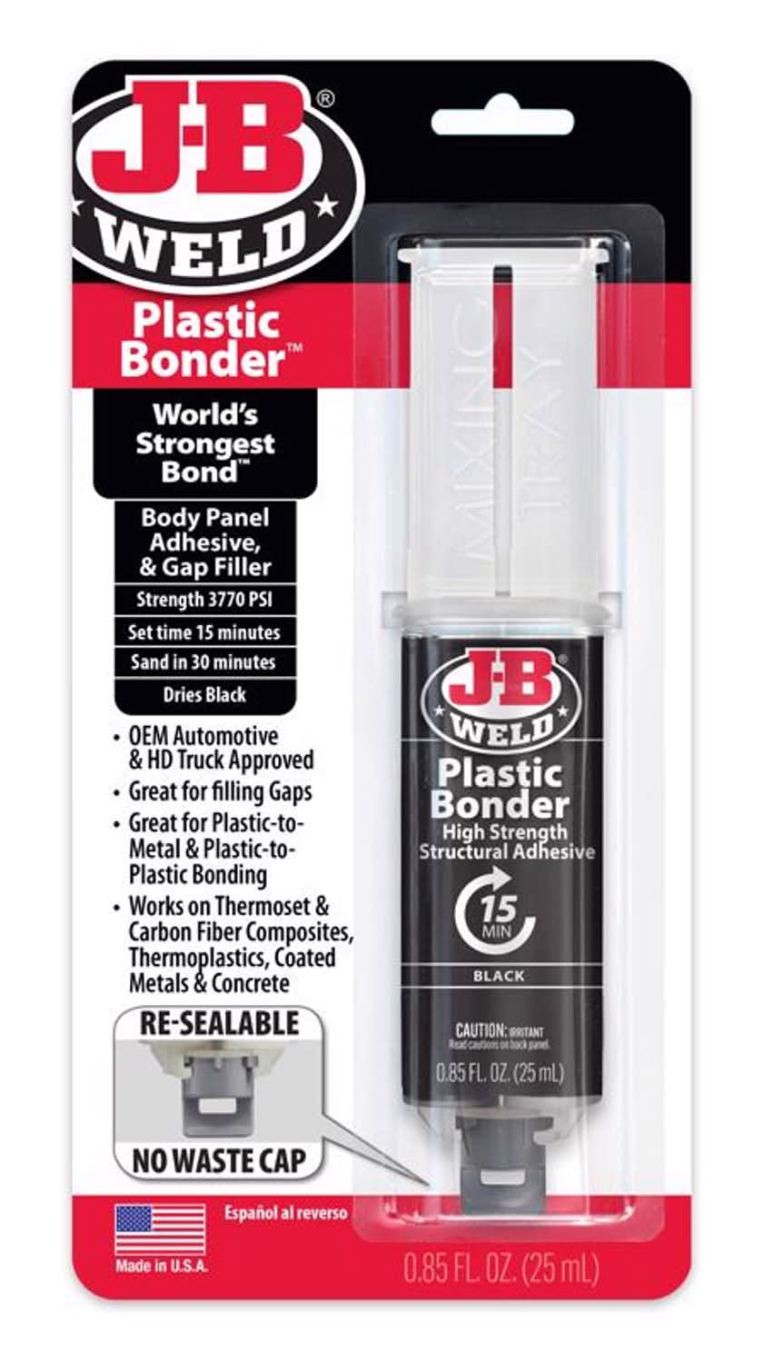 J-B Weld Plasticbonder High Strength Plastic Bonder Paste 0.85 Oz