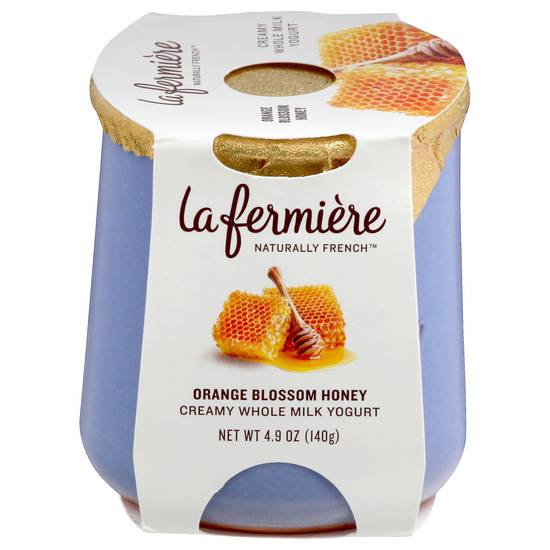 La Fermiere Orange Blossom Honey Creamy Whole Milk Yogurt