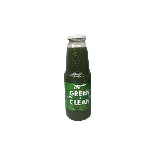 Organic Life Green & Clean Juice (33.8 fl oz)
