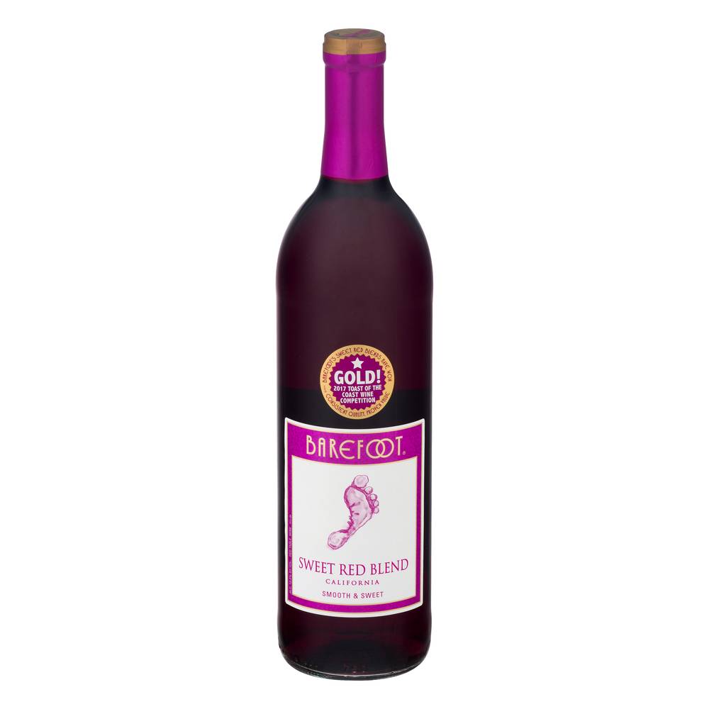 Barefoot Sweet Red Blend Wine (750 ml)