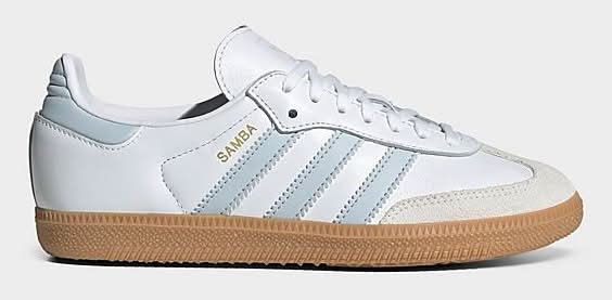 adidas gazelle silver green womens adidas Samba Kids OG White/Black IE3675 main image 1