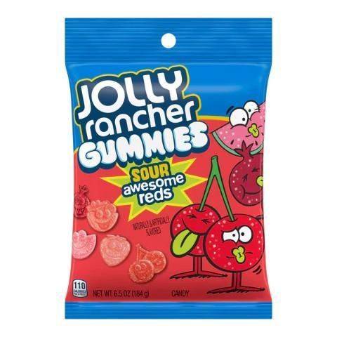 Jolly Rancher Awesome Reds Sour Gummies 6.5oz