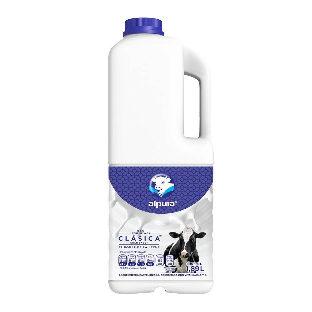 Alpura · Leche clásica entera (1,89 L)