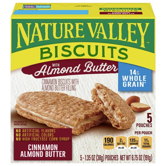 Nature Valley Cinnamon & Almond Butter Biscuits