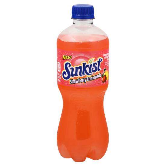 Sunkist Strawberry Lemonade Soda (20 fl oz)