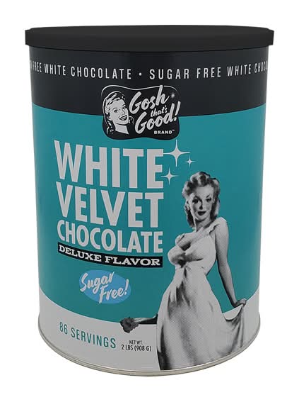 Gosh That'S Good Brand Sugar-Free White Velvet Chocolate (4 units)