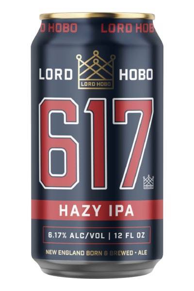 Lord Hobo 617 Hazy Ipa Beer (12 pack, 12 fl oz)