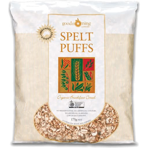 Good Morning Cereal Organic Spelt Puffs (175g)