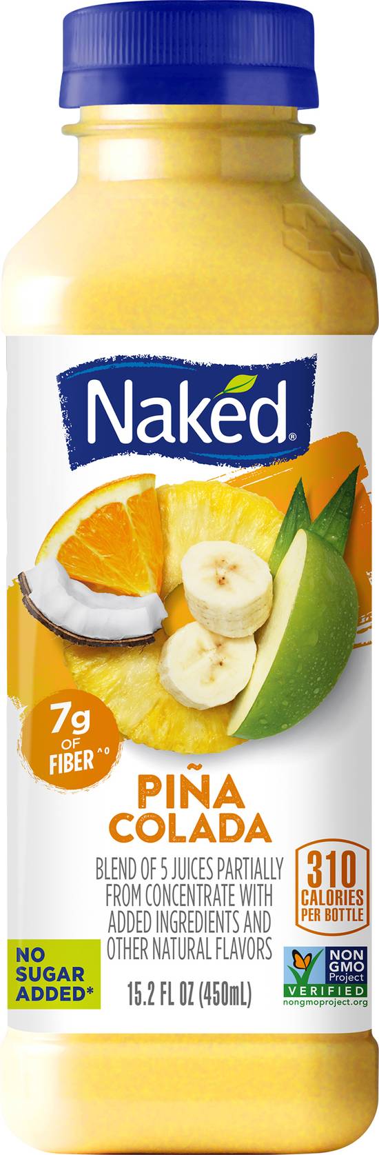 Naked 100% Juice Blend (15.2 fl oz) (piña colada)