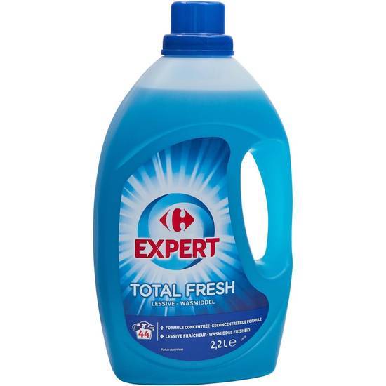 Carrefour Expert - Total fresh lessive liquide fraîcheur 44 Lavages