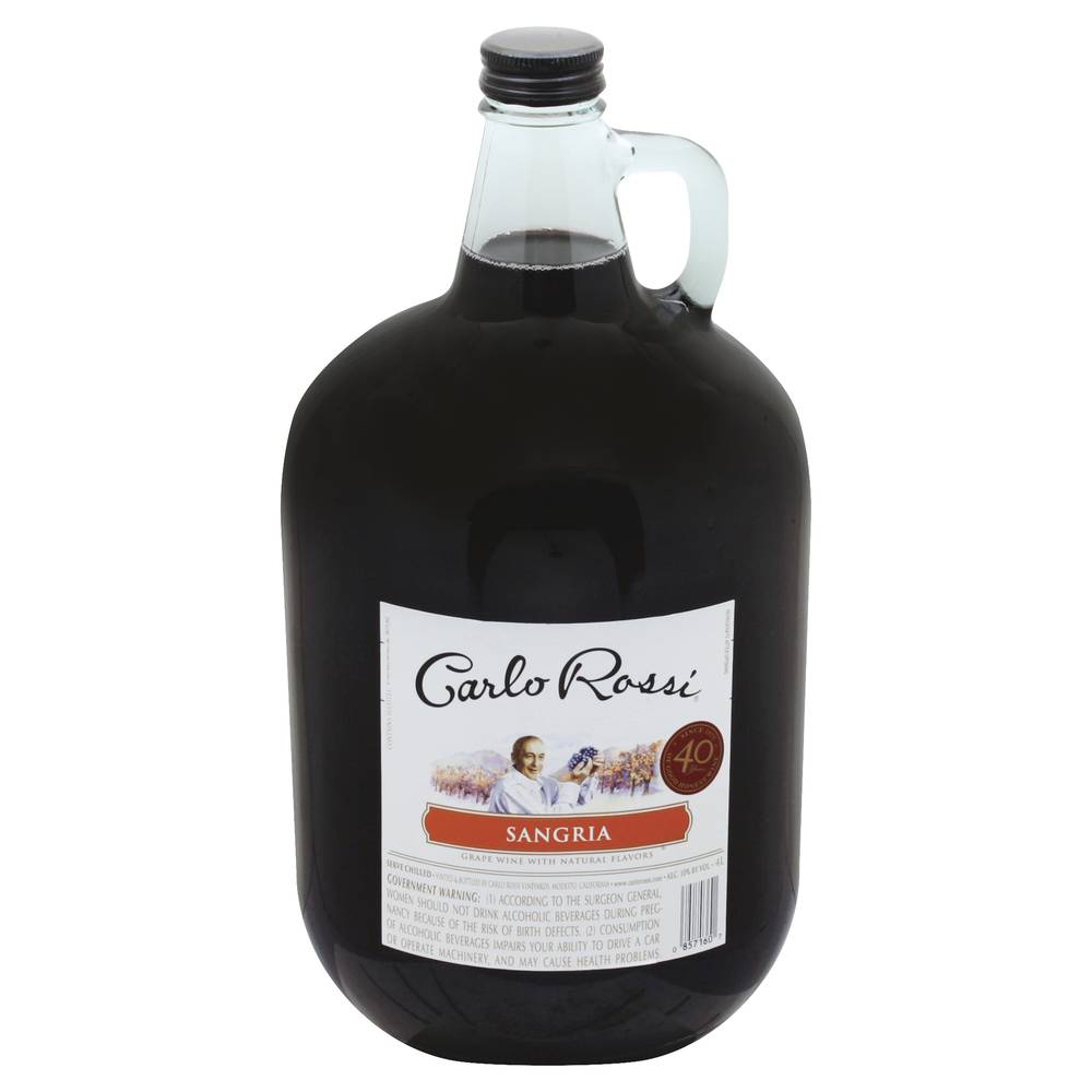 Carlo Rossi Sangria Grape Wine (4 L)