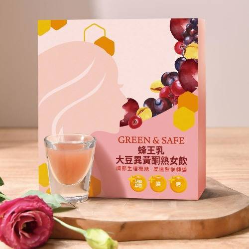 蜂王乳大豆異黃酮熟女飲2入