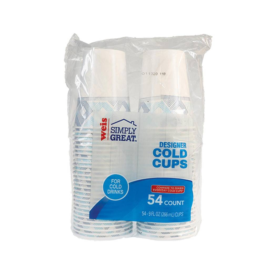 Weis Simply Great Cold Cups (54 ct)