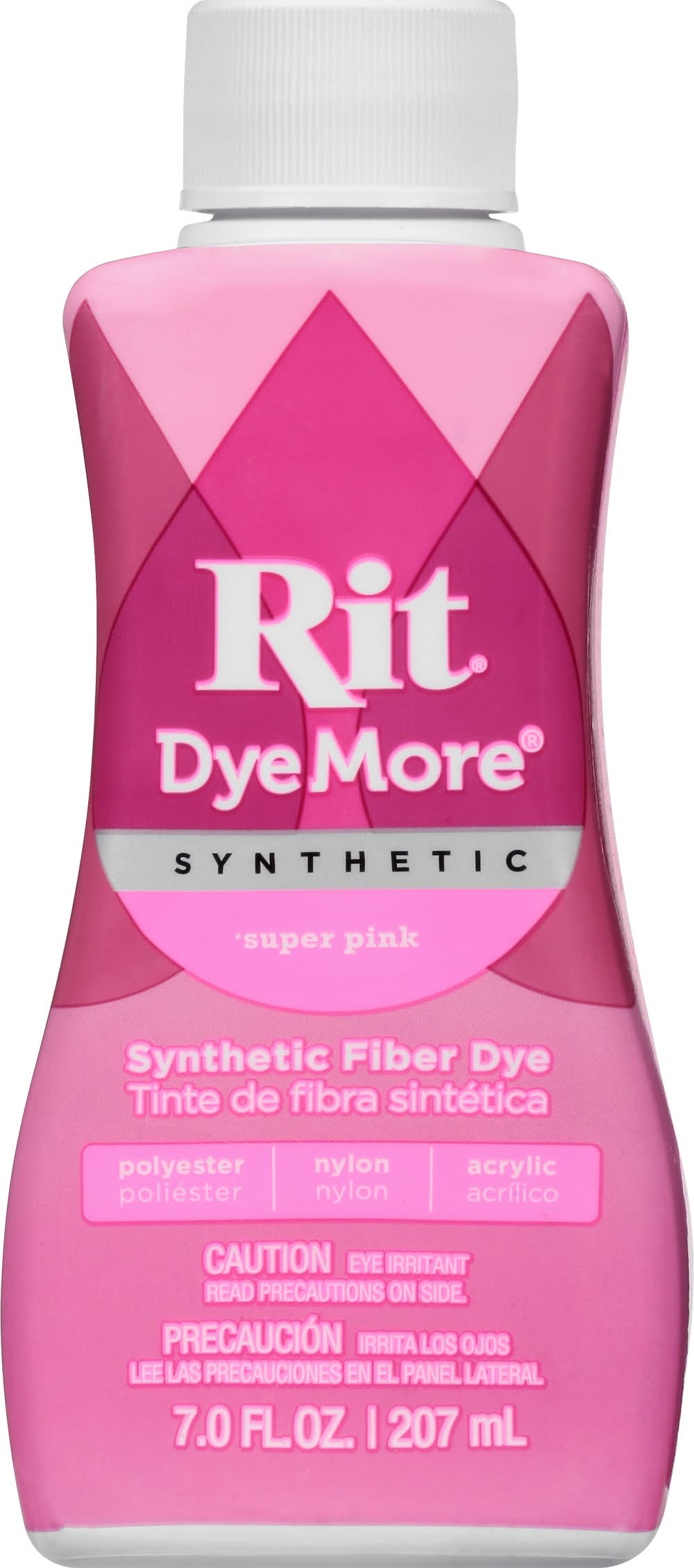 Rit Dye More Super Pink Dye For Synthetic (7 fl oz)