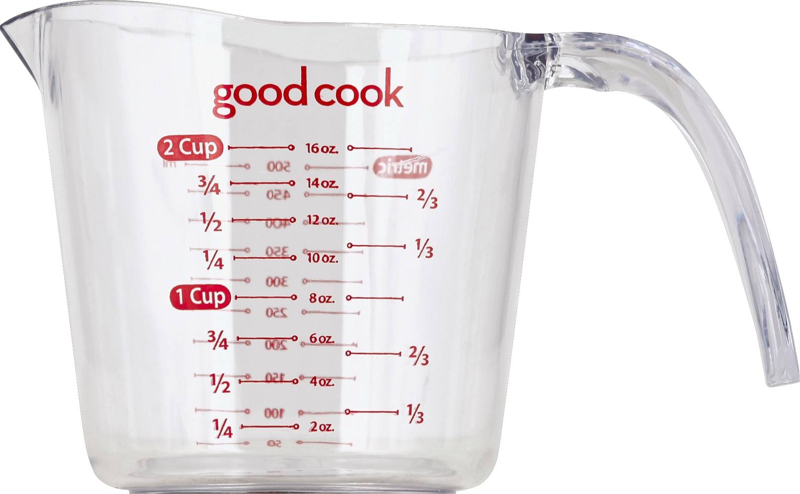 GoodCook Heavy-Duty Hard Plastic Measuring Cup