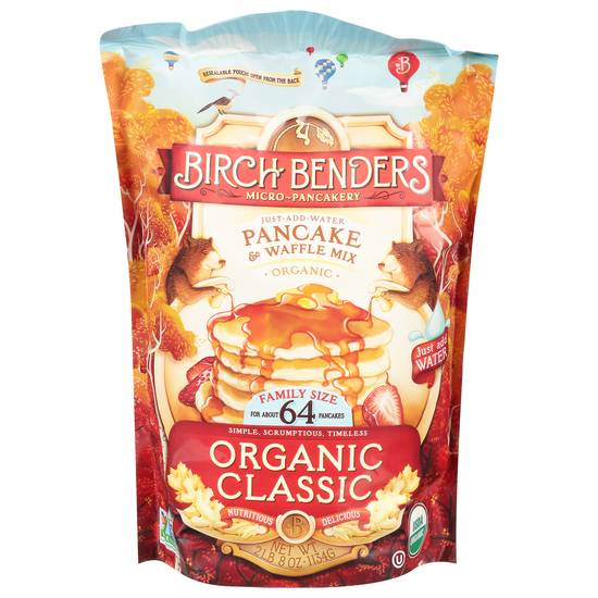 Birch Benders Organic Classic Pancake and Waffle Mix