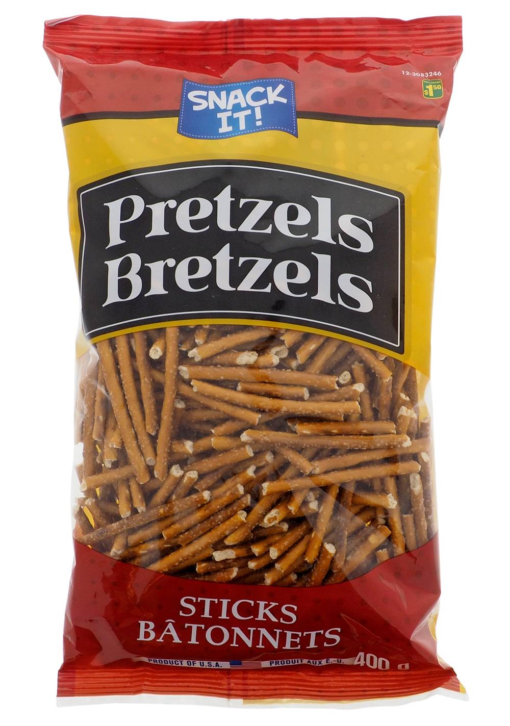 Snack It Pretzel Sticks (400 g)