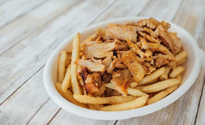 Chicken Donair & French Fries 