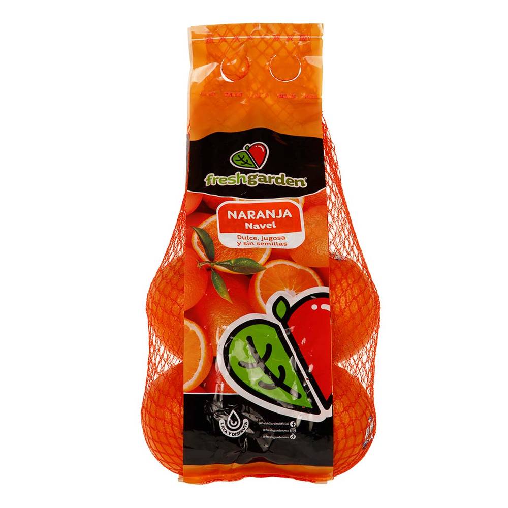 Naranja Navel En Malla Fresh Garden 908G