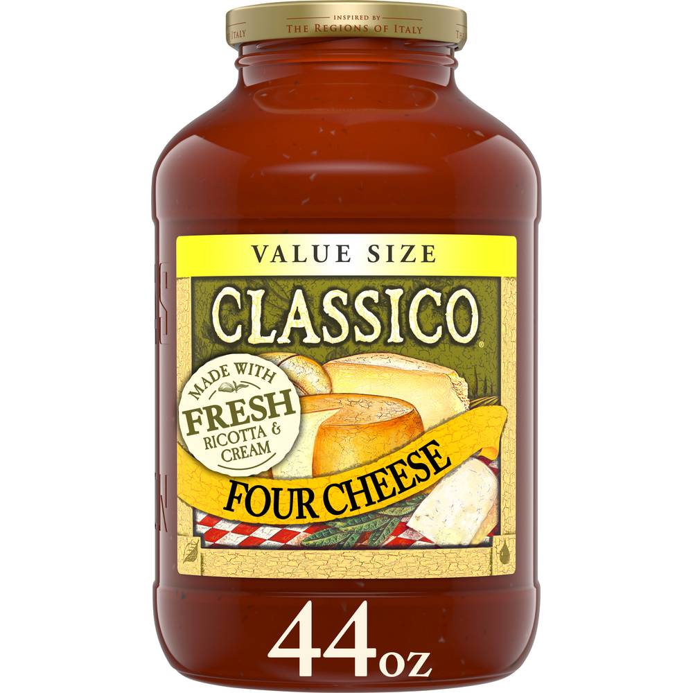 Classico Four Cheese Pasta Sauce