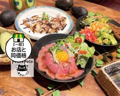 ローストビーフ＆アボカド＆スイーツ poco a poco Roast beef & Avocado & Sweets  poco a poco