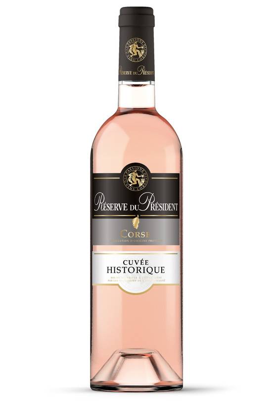 Réserve du Président - Corse cuvée historique vin rosé AOP (750 ml)