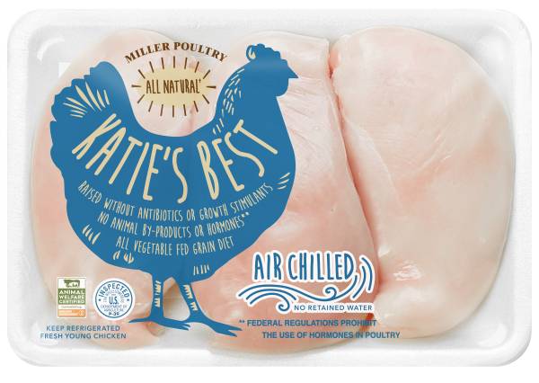 Katie's Best All Natural Air Chilled Chicken Breasts