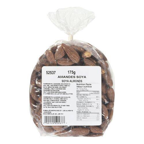 Amandes de soja (175 g) - soya almonds (175 g)