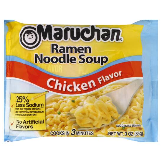 Maruchan Chicken Flavor Ramen Noodle Soup (3 oz)