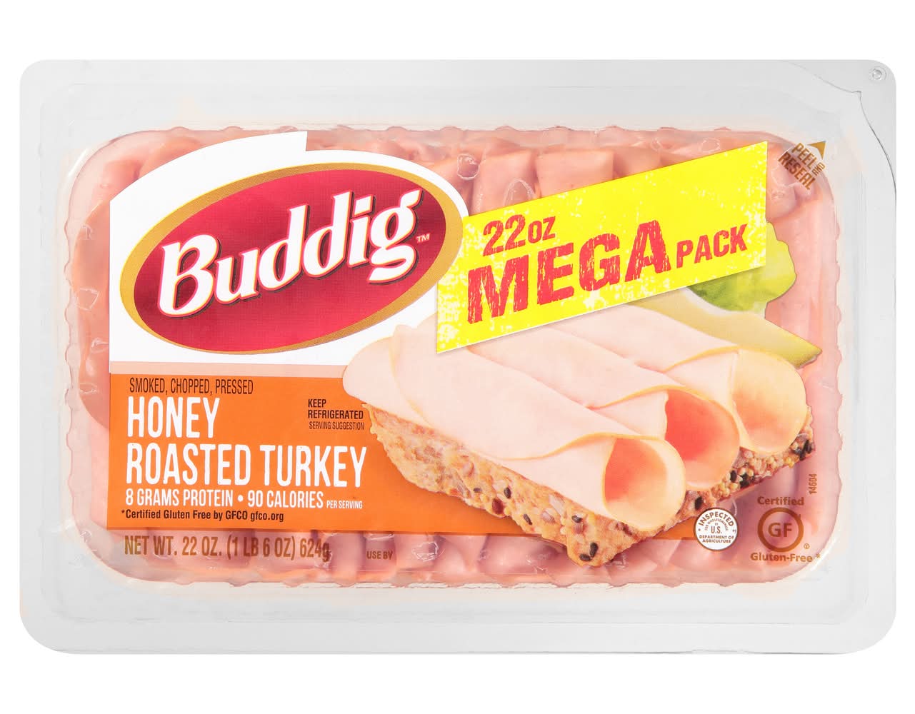 Buddig Honey Roasted Turkey (22 oz)