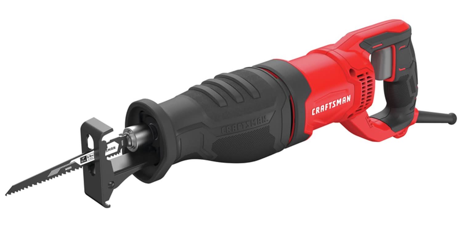 Craftsman 7.5 Amps Corded Brushed Reciprocating Saw Tool Only